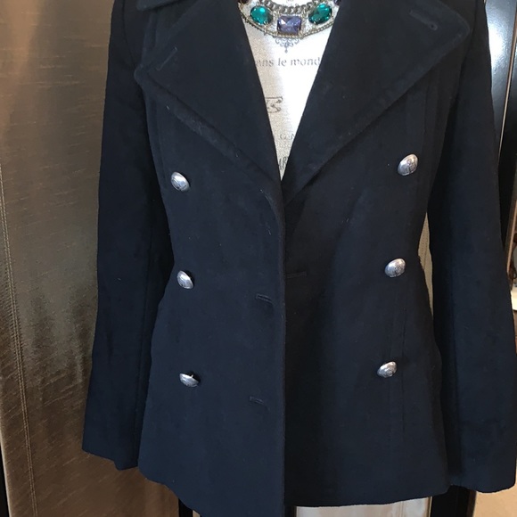 Adorable Designer Peacoat, Black, XS. - Picture 4 of 12